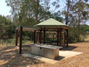 オーストラリア　ブリスベン Anzac Park 公園のバーベキュー設備