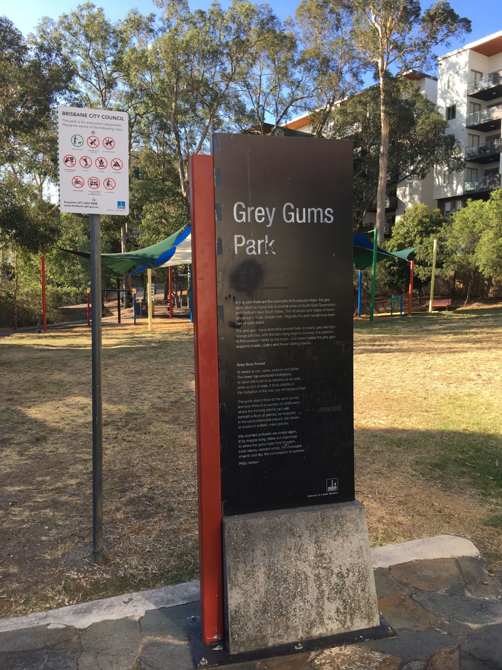 オーストラリア　ブリスベン　公園